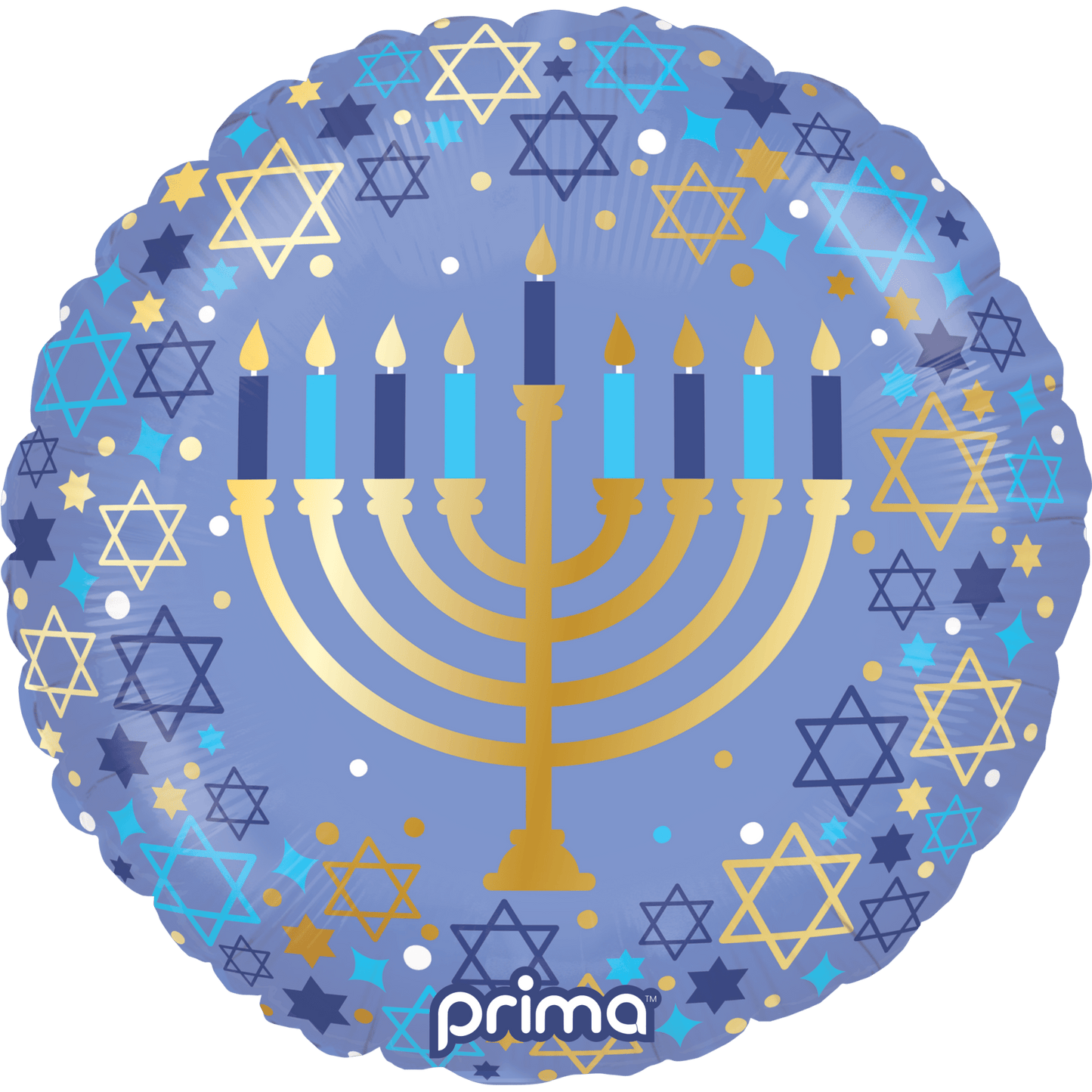 PF - 0055 - 18 - 50 - 1 - 18" Round Hanukkah Menorah - PremiumConwin B2B Ordering Portal - Prima