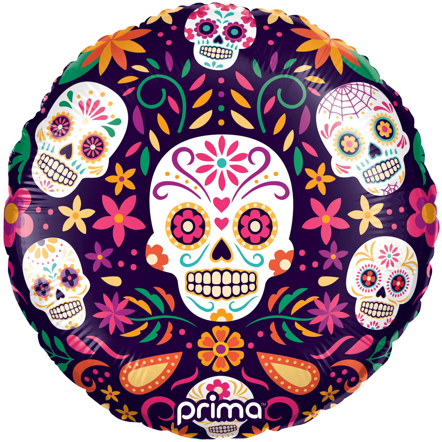 PF - 0051 - 18 - 50 - 1 - 18" Round Sugar Skulls - PremiumConwin B2B Ordering Portal - Prima