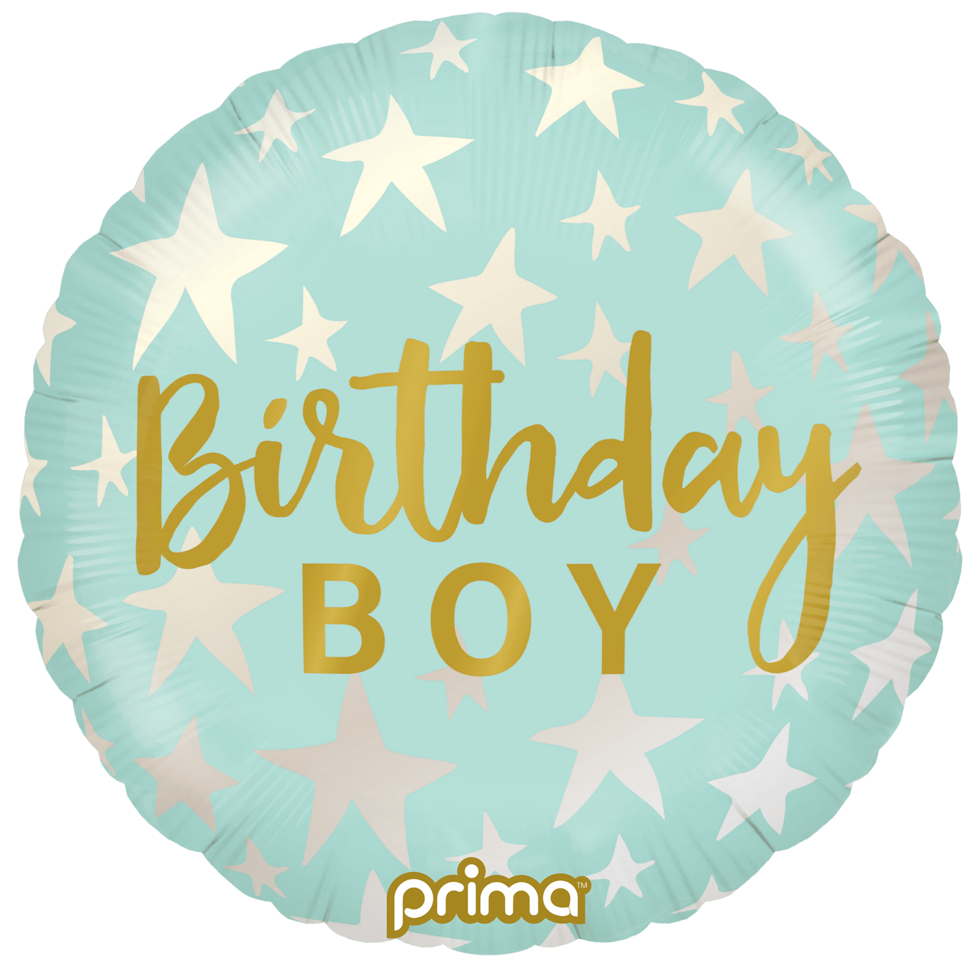 PF-BBST-18-50-1 - 18” Round Birthday Boy Stars - PremiumConwin B2B Ordering Portal - Prima