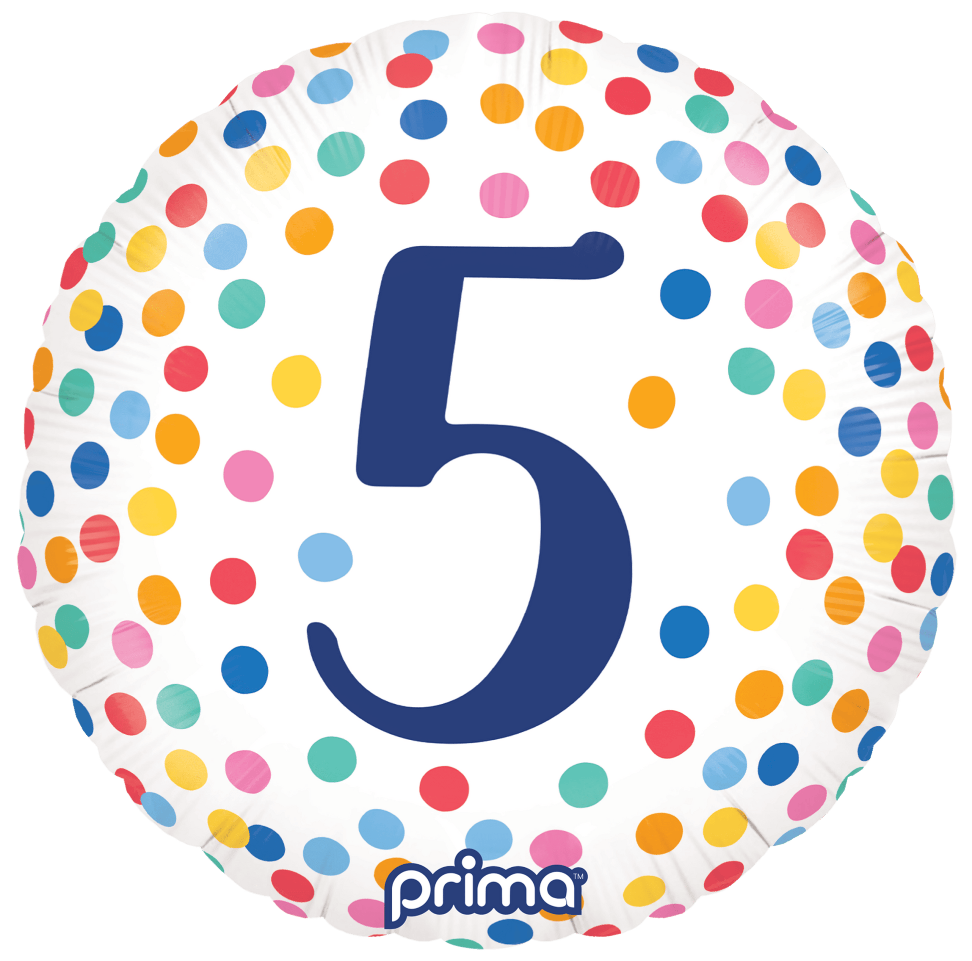 PF-BDC5-18-50-1 - 18” Round Happy Birthday Confetti - PremiumConwin B2B Ordering Portal - Prima