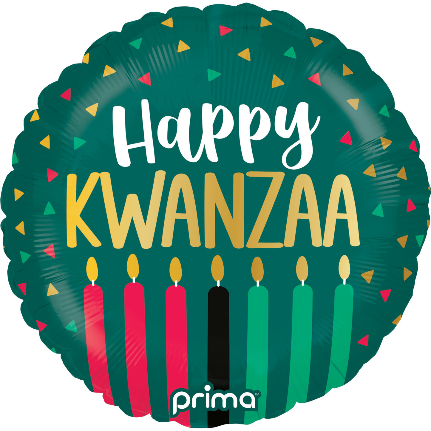 PF - 0056 - 18 - 50 - 1 - 18" Round Happy Kwanzaa - PremiumConwin B2B Ordering Portal - Prima