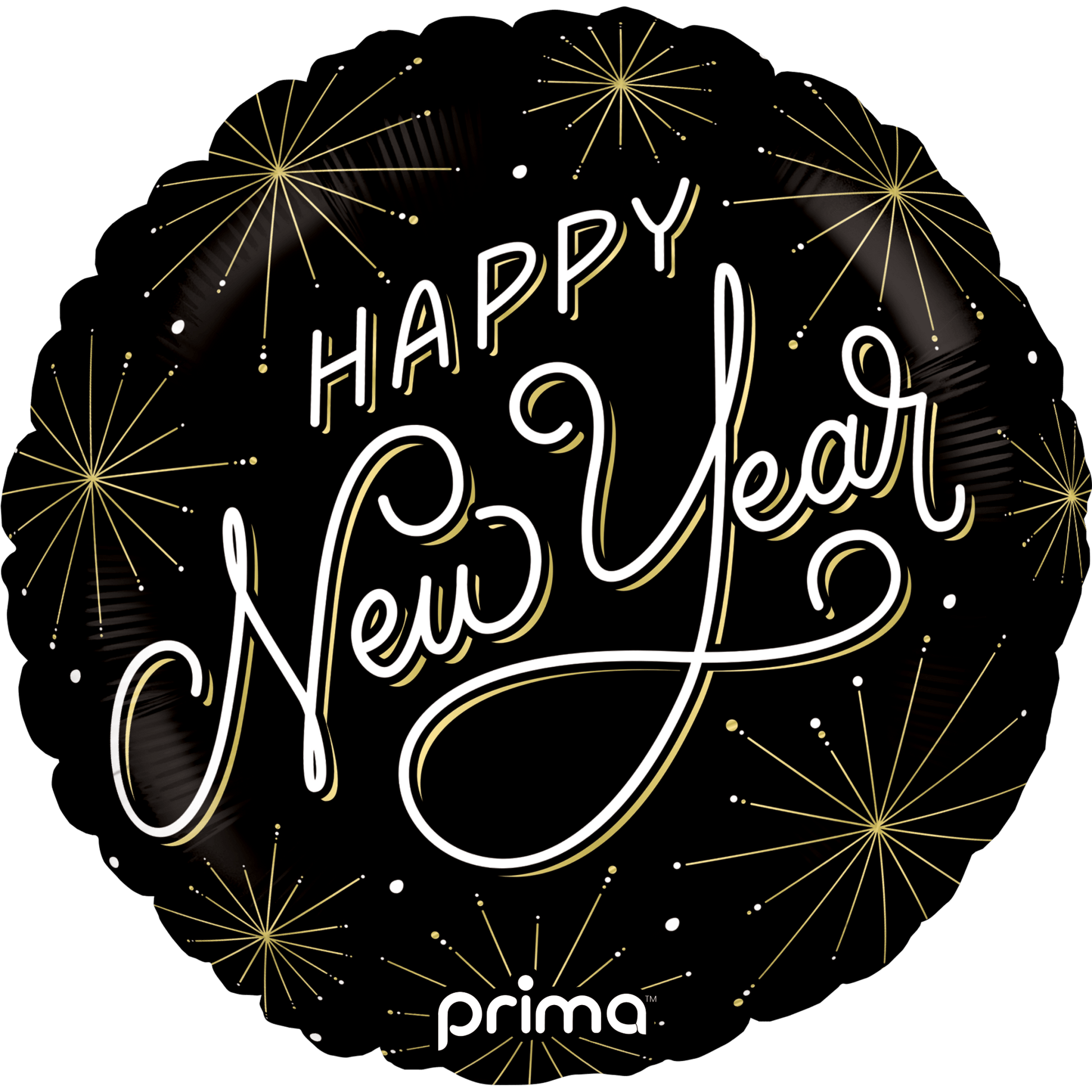 PF - 0021 - 18 - 50 - 1 - 18" Round Happy New Year Fireworks - PremiumConwin B2B Ordering Portal - Prima