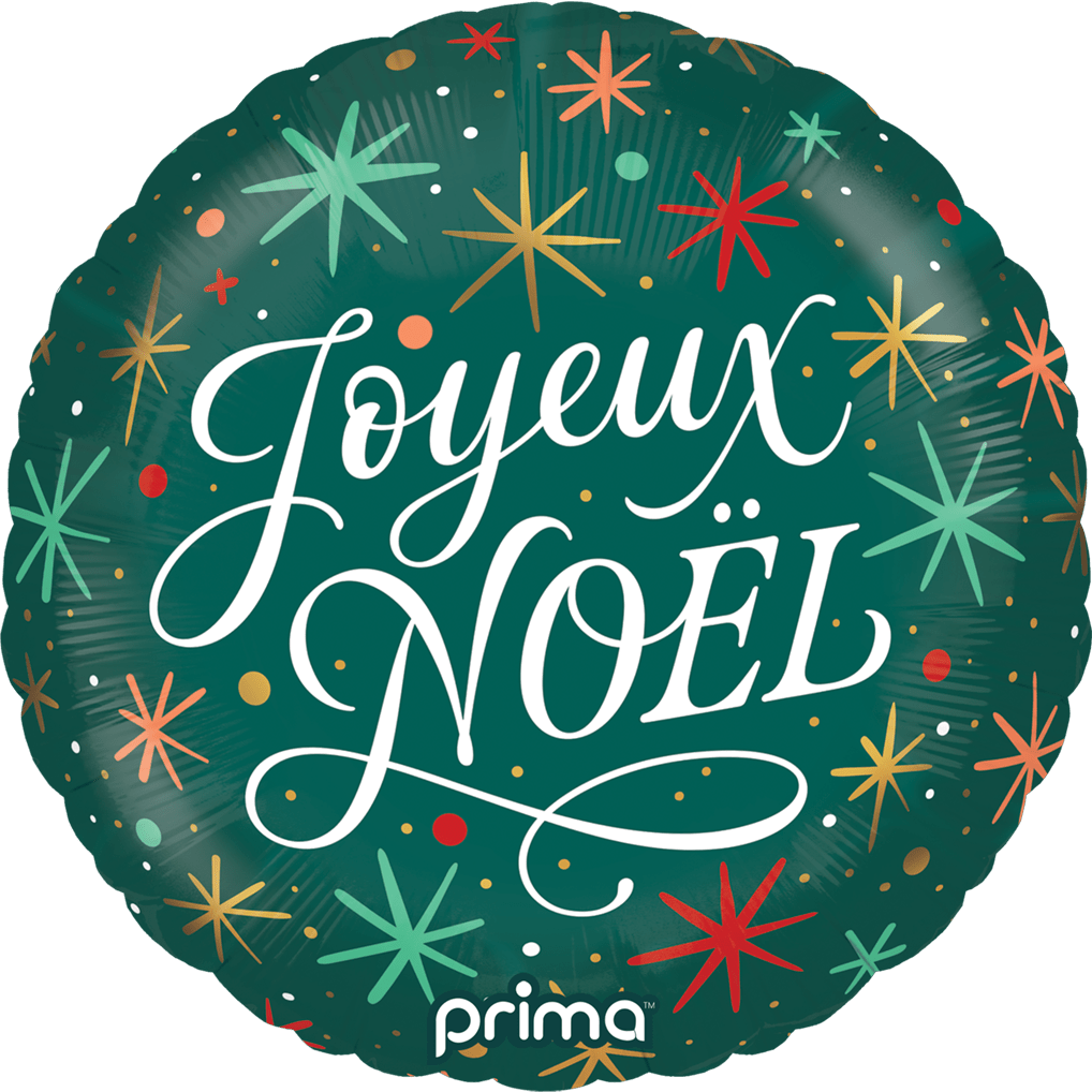 PF - 0054 - 18 - 50 - 1 - 18" Round Joyeux Noel - PremiumConwin B2B Ordering Portal - Prima