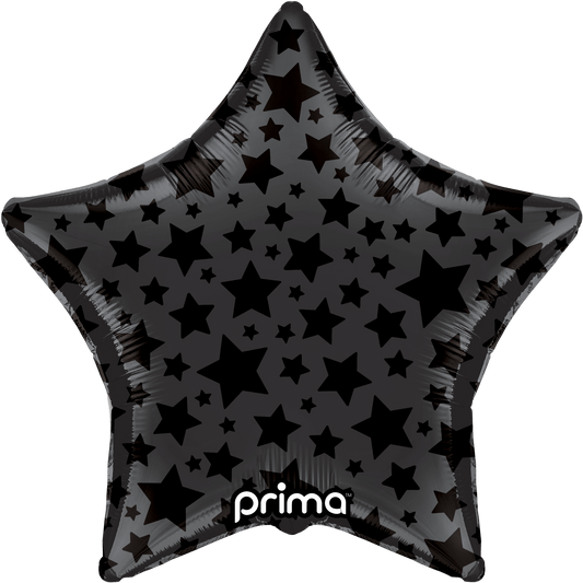 PD - 0034 - 18 - 50 - 1 - 18" Star Black Shiny & Matte Stars - PremiumConwin B2B Ordering Portal - Prima