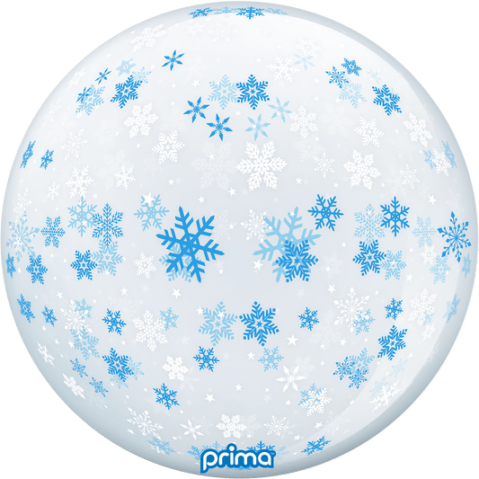 PS-BWSN-22-50-1 - 20” Blue & White Snowflakes Sphere™ - PremiumConwin B2B Ordering Portal - Prima