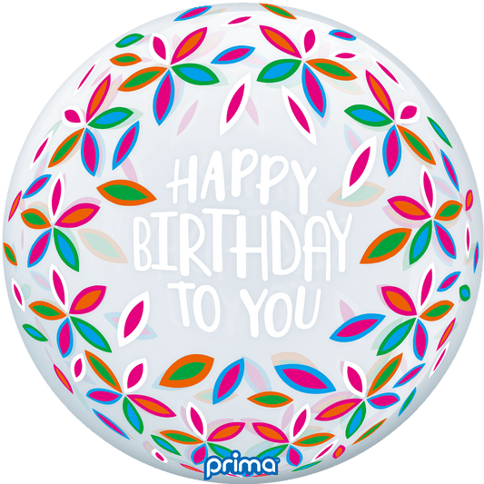 PS-CPTL-22-50-1 - 20” Colorful Petals Birthday Sphere™ - PremiumConwin B2B Ordering Portal - Prima