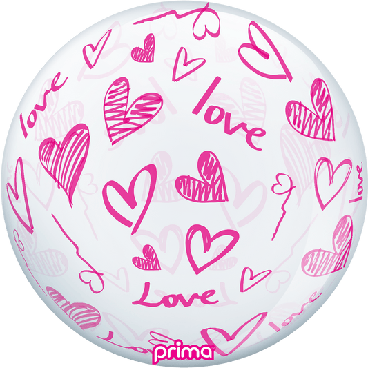 PS-HTGF-22-50-1 - 20” Graffiti Love Sphere™ - PremiumConwin B2B Ordering Portal - Prima