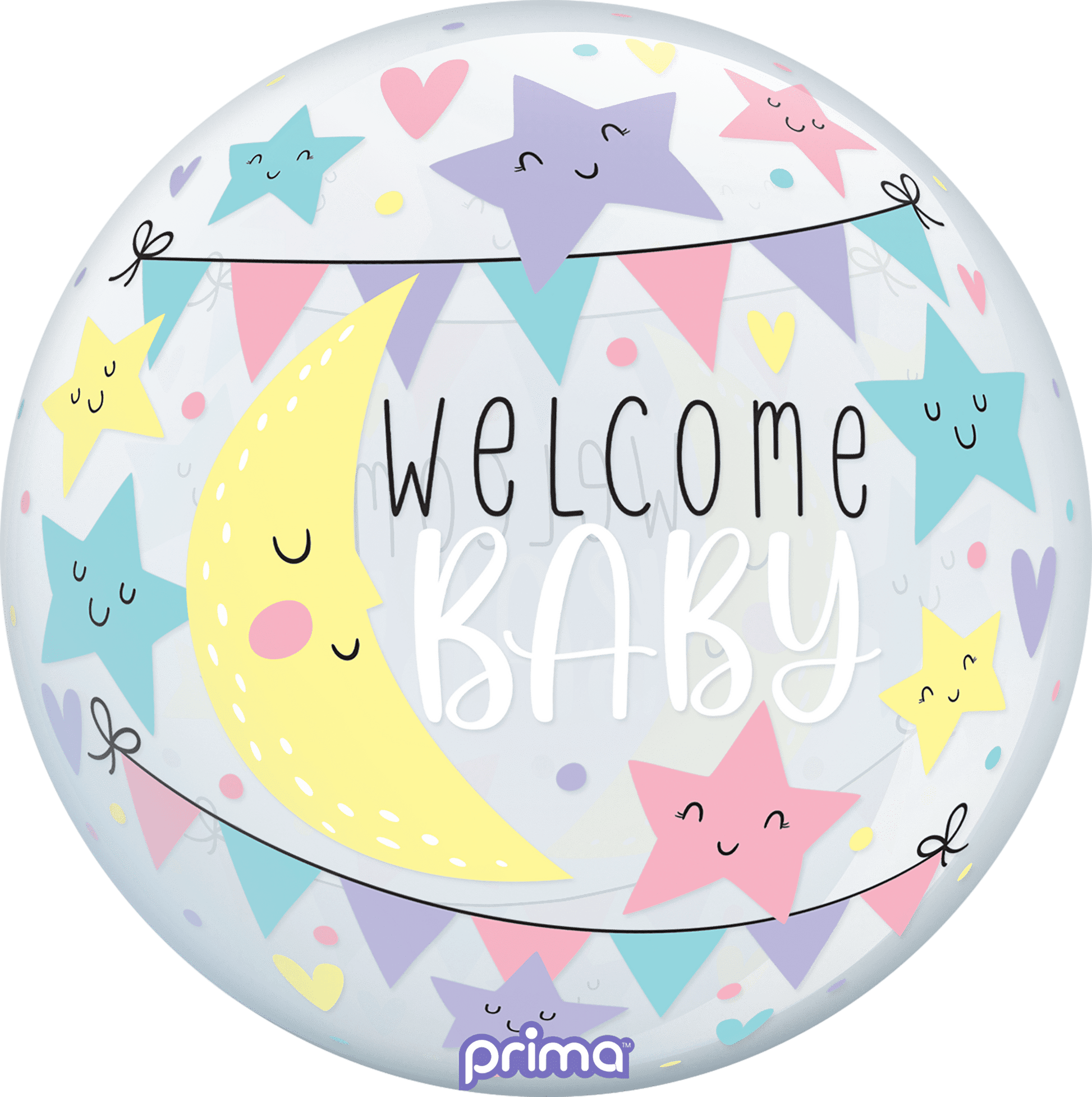 PS-MSBY-22-50-1 - 20” Moon & Stars Baby Sphere™ - PremiumConwin B2B Ordering Portal - Prima