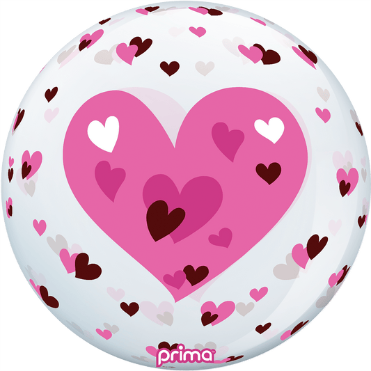 PS-PHRT-22-50-1 - 20” Pink Hearts Sphere™ - PremiumConwin B2B Ordering Portal - Prima