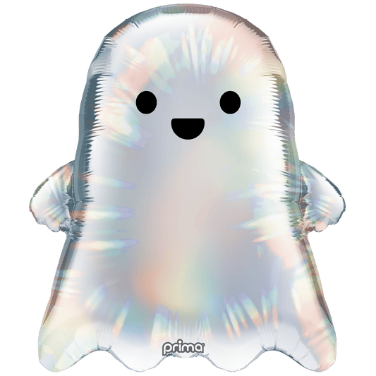 PF - 0035 - 22 - 50 - 1 - 22" Cute Holographic Ghost Special Shape - PremiumConwin B2B Ordering Portal - Prima