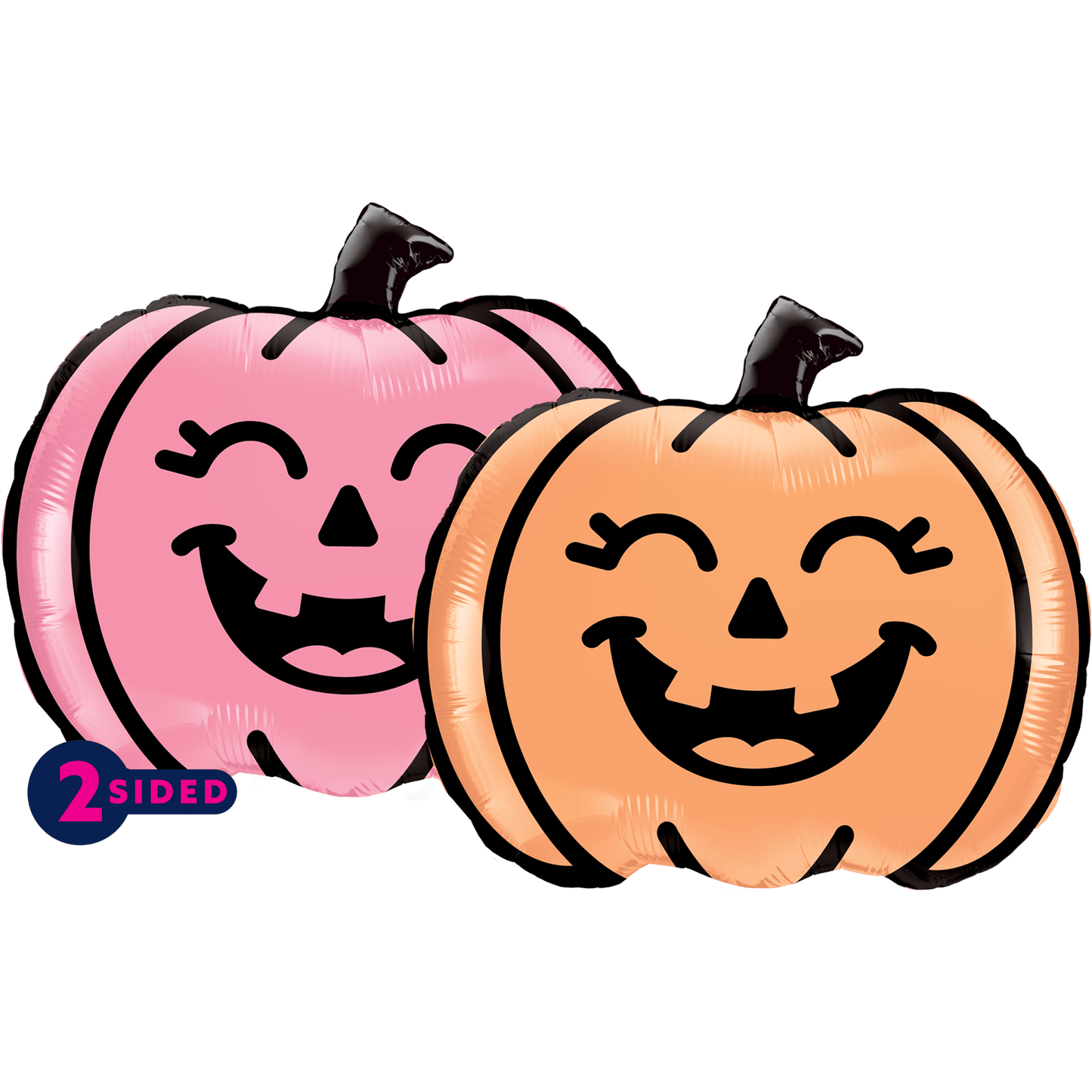 PF - 0037 - 9 - 50 - 2 - 9" Air - filled Smiling Jack - o' - Lantern Shape - PremiumConwin B2B Ordering Portal - Prima