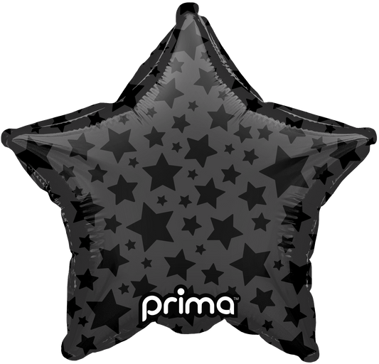 PD - 0033 - 9 - 50 - 6 - 9" Star Black Shiny & Matte Stars - PremiumConwin B2B Ordering Portal - Prima