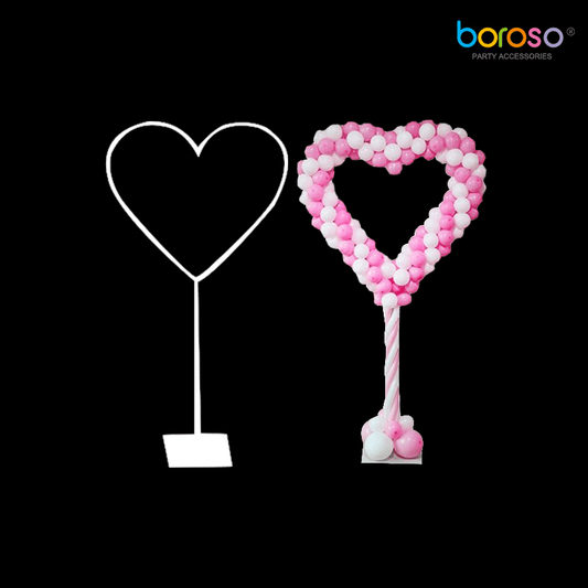 B403M - Balloon Heart Stand - PremiumConwin B2B Ordering Portal - Borosino